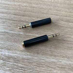 Cantell หัวตัวผู้4ขั้วขนาด3.5มม. ชุบทองคุณภาพสูงอะแดปเตอร์เสียงสำหรับตัวผู้3เสาขนาด3.5มม. - Product Image 5