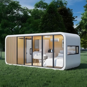Casa Prefabricada Móvil de Lujo de Acero de 20, 30 y 40 Pies, Tipo Apple Cabin, para Supermercado, Hogar, <span class=keywords><strong>Bar</strong></span>, Uso en Exteriores y Comedor, con 3 Años de Garantía - Product Image 1
