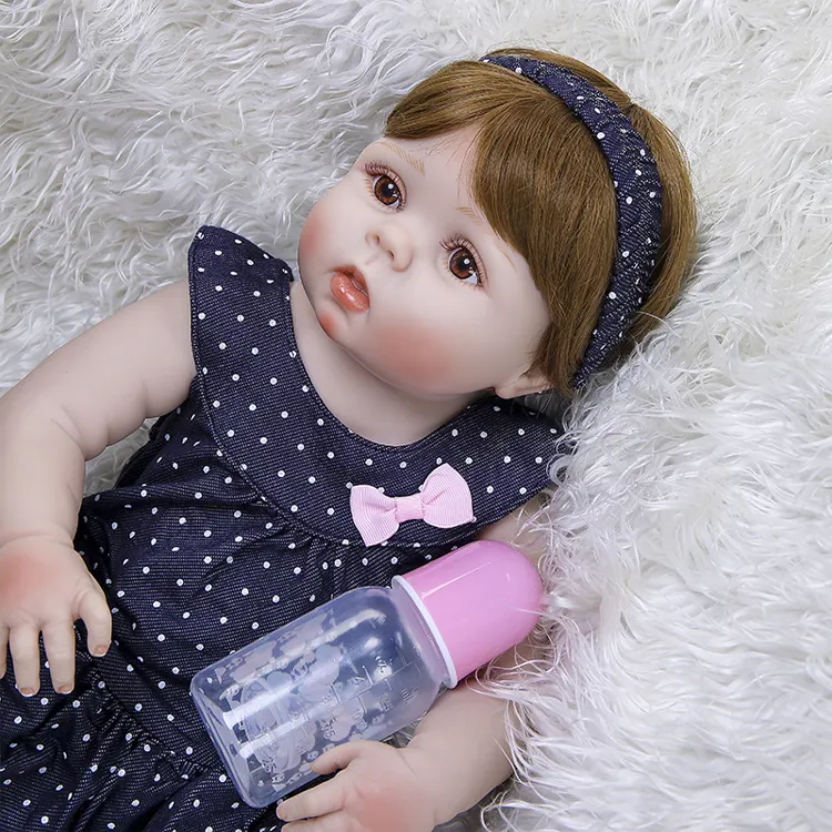 Made In China Silicone Reborn Baby Dolls Reborn Toddler Dolls Real Alive Newborn Reborn Baby Doll