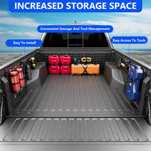 Per 2005 2023 <span class=keywords><strong>Toyota</strong></span> Tacoma US modello parti del corpo in acciaio al carbonio resistente pannelli tattici Molle - Product Image 5