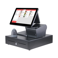 Sistema de Punto de Venta para Supermercados, Caja Registradora Inteligente con Pantalla para el Cliente