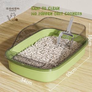 Lettiera per Gatti Semi-Chiusa Inodore - Materiale PP Premium, Circolazione dell'Aria Riduce la Crescita dei Batteri - Product Image 5