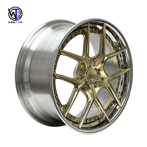 Jantes de voiture forgées en deux parties, 18, 19, 20-24 pouces, en alliage d'aluminium 6061 T6 pour Ferrari, Lamborghini, <span class=keywords><strong>Porsche</strong></span>, Mercedes-Benz, BMW - Product Image 3