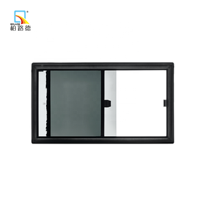 Hochwertiges Aluminium-Legierungs-Schiebefenster mit 5mm Schwarzem Einzelverglasung für Wohnmobile, Schmaler Rahmen, E-Kennzeichnung DOT-Zertifiziert <span class=keywords><strong>BOLUDE</strong></span> - Product Image 5
