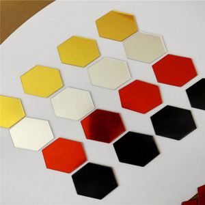 Espejo Mágico Decorativo de Acrílico, Espejo Suave Ovalado Autoadhesivo, Adhesivo de Pared para Espejo de Baño y Dormitorio - Product Image 6