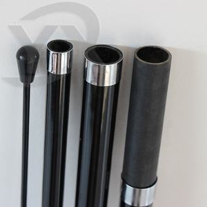 Poteau de drapeau de plage en fibre de verre <span class=keywords><strong>pour</strong></span> extérieur, couteau américain de 5 mètres et 15 pieds, en forme de larme, 3 en aluminium, 1 mât de drapeau en plume de fibre de verre - Product Image 3