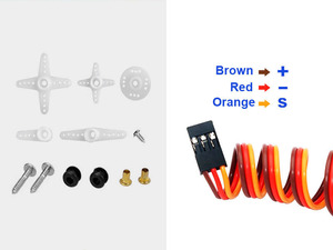 Chất lượng cao động cơ lõi loại 4.8V-6V <span class=keywords><strong>DC</strong></span> 17 gam nhựa bánh răng không thấm nước Micro <span class=keywords><strong>servo</strong></span> động cơ - Product Image 5