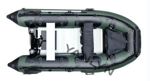 เรือยนต์ลอยน้ำสำหรับเล่นเกมกีฬาทางน้ำเรือคายัคแบบพับได้สำหรับ1คน - Product Image 4