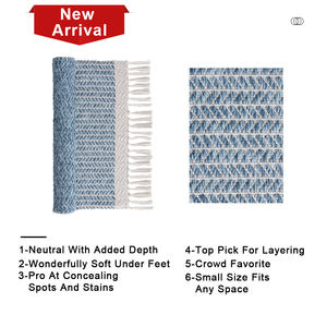 <span class=keywords><strong>Tout</strong></span> <span class=keywords><strong>le</strong></span> <span class=keywords><strong>monde</strong></span> aime tapis de porte à chevrons décor à la maison tapis tissé tapis de course lavable pour porche pour lit - Product Image 3