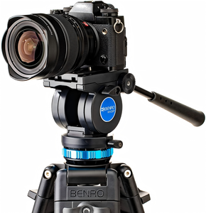 Trípode de Video <span class=keywords><strong>Benro</strong></span> KH26P con Cabezal |   Deslizamiento Continuo de Panel |   Capacidad de Carga de 5 kg - Product Image 6