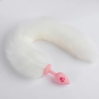 Jouets sexuels pour femmes : Queue de renard pour cosplay, Queue de renard, Plug anal en silicone à griffes de chat, Jouets sexuels SM, Jouets pour adultes, Conception détachable