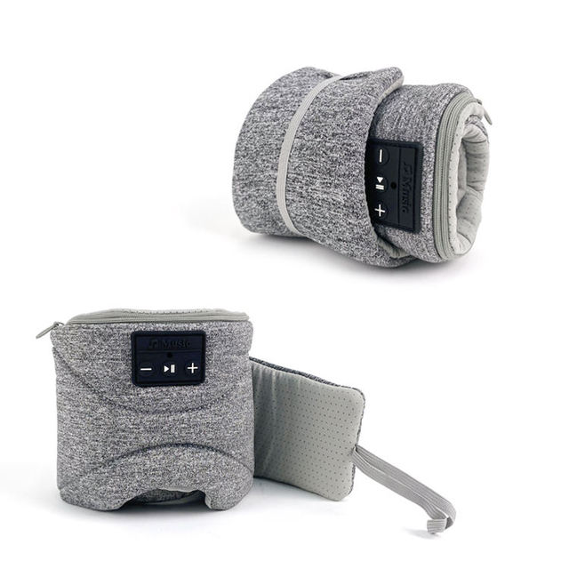 2023 Newest Sleep Headphones Wireless Sleep Eye Mask Headphones Headband Stereo Earphone 3D Sleeping Headphone Band