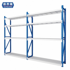 Chất lượng cao nhiệm vụ ánh sáng thép kho kệ có thể điều chỉnh kệ lưu trữ Kệ chống ăn mòn bột tĩnh điện - Product Image 4