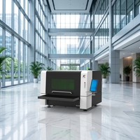 Machine de découpe laser à fibre à lit fermé certifiée CE ISO 1313 1390 1610, 2000W 6000W, avec système Cypcut et couvercle de protection