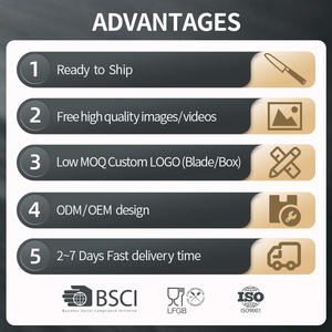 Новый изготовленный на заказ нож для викинга из дамасской стали с ручкой из белого дуба, многоцелевые кухонные ножи для шеф-повара - Product Image 6