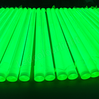 Lumières de discothèque, tube lumineux LED 50 mm, lumière LED RGB à 360 degrés, tube lumineux DMX, éclairage pour événements et fêtes