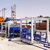 Machine de fabrication de blocs en ciment, cendres volantes et scories QT6-15 – Production de briques creuses, pleines, de pavé et poreuses en forme de I – Turquie