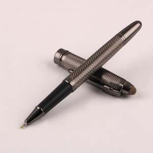 Bolígrafo VIP con Logotipo de Metal Tallado, Color Dorado, Blanco y Negro, 2 en 1, Lápiz Capacitivo Multifunción, Bolígrafo de Metal con Rodillo - Product Image 4