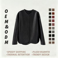 Veste en cuir décontractée pour femme, style automne, en peau de mouton tricotée, à simple boutonnage, idéale pour les sorties du week-end – Collection Factory Outlet