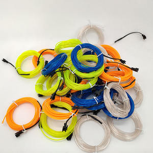 <span class=keywords><strong>Neon</strong></span> esnek şerit işık 1-100M EL tel araba dans partisi için toptan + denetleyici LED ışık EL tel - Product Image 6