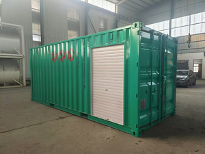 טכנולוגיה אמיתית מותג 40 רגל מיני תחנת דלק מיכל נייד מיכל דלק נייד תחנות מיכל ניידות עם מנוע משאבה ומכלים - Product Image 2