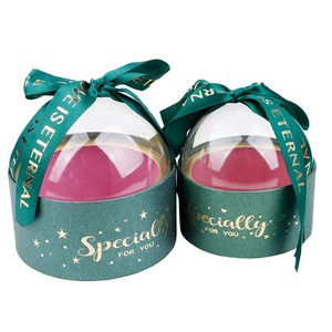 Caja <span class=keywords><strong>de</strong></span> Plástico para Empaque <span class=keywords><strong>de</strong></span> <span class=keywords><strong>Flores</strong></span> con Materiales Reciclados, Impresión con Estampado, Caja <span class=keywords><strong>de</strong></span> Regalo Navideña Transparente con Diseño <span class=keywords><strong>de</strong></span> Cielo Estrellado - Product Image 1
