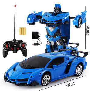 Coche de Control Remoto Eléctrico Multifunción a Escala 1/18, Modelo de Ensamblaje, Transformable, Inteligente, 50M+, Original - Product Image 4