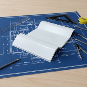 PVC <strong>Roof</strong> Sheet Durable <strong>Plastic</strong> Roofing with Long Lifespan Hollow <strong>Roof</strong> Sheet for Greenhouse and Storage - Product Image 1