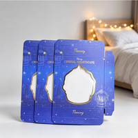 Boîte en carton écologique personnalisée avec fenêtre transparente pour aimants de réfrigérateur, emballage en papier durable pour souvenirs culturels et créatifs