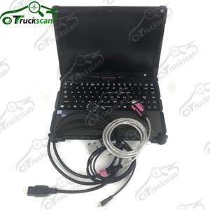 Câble d'outil de diagnostic MITSUBISHI 2024 16A68-00500 pour analyseur de moteur de chariot élévateur CAT + ordinateur portable CF19 Garantie de 2 ans - Product Image 2