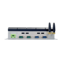 Industrial kotak Mini PC Windows, kotak Video Media 5G, stasiun I3-1115G4, tanpa kipas, dengan 5 * LAN 4 * COM port 8EMMC 128G SSD
