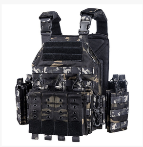 Chaleco Táctico Modular DFTV05 de Liberación Rápida, 600D Oxford, Corte Láser, Nuevo Chaleco Portaplacas para Actividades al Aire Libre y Escalada - Product Image 4