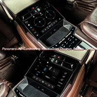 Pour Porsche Panamera 970 2010-2016 ACARDASH Kit 3 pièces : double écran + panneau avant + panneau arrière de climatisation - Accessoires de mise à niveau