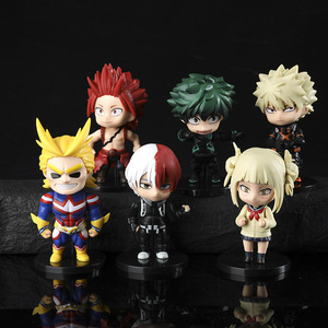 ฟิกเกอร์อนิเมะ <span class=keywords><strong>6</strong></span> ตัวจากเรื่องฮีโร่ อคาเดเมีย ได้แก่ มิโดริยะ อิซึกุ, โอริโมโตะ และโทโดโรกิ ชิการุ - Product Image 1