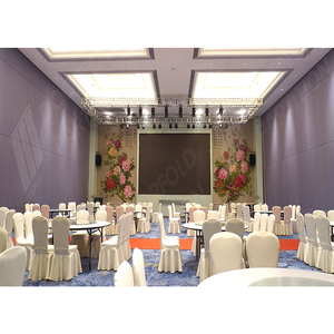 Modern Designed Foldable Acoustic <strong>Partition</strong> <strong>Wall</strong> Latest Movable Accordion <strong>Wall</strong> for Dining Space - Product Image 3