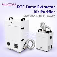 Purificateur DTF NUOYU NY-A1 NY-A3-2, modèles doubles, extracteur de fumée haute efficacité, filtre anti-odeurs, système de purification de l'air, pour imprimante DTF