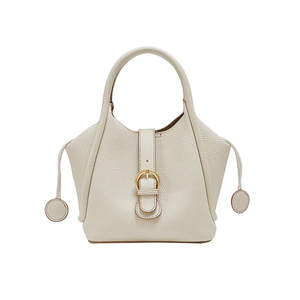 Nouveau sac à main portable pour femme en cuir véritable, sac seau élégant et luxueux en cuir véritable - Product Image 2