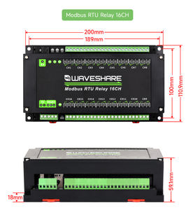 Module relais Modbus RTU 8/16/32 AIsmartlink Waveshare, qualité industrielle, interface RS485 avec protection d'isolation, 100% neuf - Product Image 4