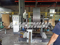 Rotor de Motor de Trabajo Pesado con Transmisión por Correa HUASHUN, Máquina Equilibradora de Impulsores