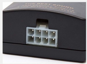 Convertidor de Señal de <span class=keywords><strong>Audio</strong></span> para Auto de Alta a Baja con Función de Retardo para Amplificador y Subwoofer - Product Image 4