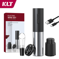 Nouveaux gadgets de cuisine électriques 4 en 1, accessoires pour le vin, ensemble d'ouvre-bouteille à vin pour mariage