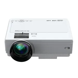 Miniproyector Multimedia portátil para cine en casa, 150 Lúmenes Ansi, Full HD, 3D, Led