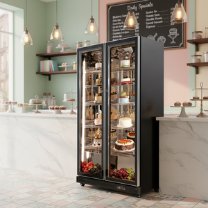 Nuelead NE-660CK - Refrigerador Comercial Independiente para Pasteles con Control Preciso de Temperatura, Pantalla Táctil y Tecnología Anticongelante - Product Image 4