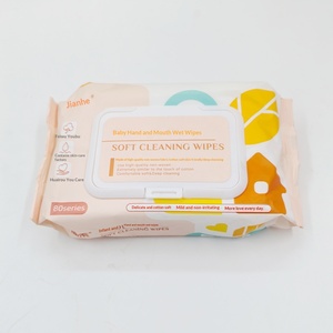 Salviette Umidificate Portatili per Mani e Bocca, Non Tessute, Inodore, Ispessite, Confezione da 20 Pezzi, Formato Grande per Viaggi, Stazioni di Servizio e Studenti - Product Image 3