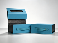 Boîte d'emballage pour chargeur sans fil magnétique, réutilisable, pliable, boîte haut de gamme, accessoires de mode, whisky, boîtes personnalisées