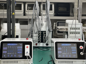 Machine de raffermissement cutané à fibre optique, laser BBL diode 980nm 1470nm pour liposuccion, <span class=keywords><strong>injection</strong></span> de graisse, raffermissement facial et <span class=keywords><strong>lipolyse</strong></span> - Product Image 5