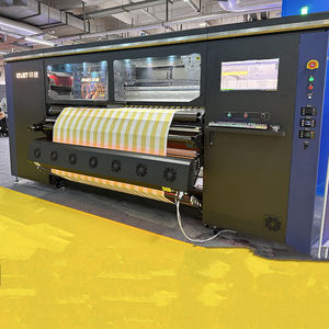 เครื่องพิมพ์ซับลิเมชั่นคุณภาพสูงขนาดใหญ่ พร้อมหัวพิมพ์ I3200 แบบม้วนต่อม้วน สำหรับพิมพ์สีลงบนผ้าโดยตรง - Product Image 1