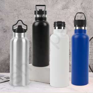 Custom Logo Vacuum <b>Flasks</b> <b>with</b> <b>Straw</b> Lid BPA-free Stainless Steel Travel Sport Water Bottle for Gift - Product Image 3