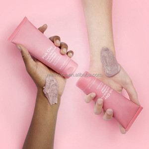 Marque privée OEM ODM <span class=keywords><strong>Gommage</strong></span> exfoliant à l'argile rose, matifiant et revigorant pour éclaircir le visage - Product Image 2