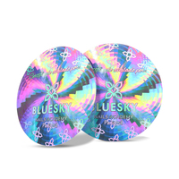 Etiquetas Holográficas Personalizables con Adhesivo Fuerte, Formas Personalizadas, Material de Vinilo PET, para Manualidades y Regalos